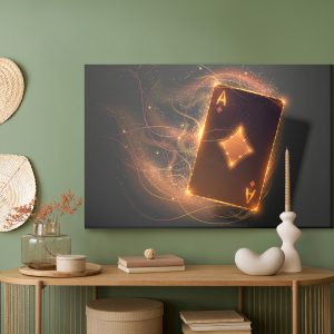 Peinture sur toile As Avec Effet De Feu – Image 5