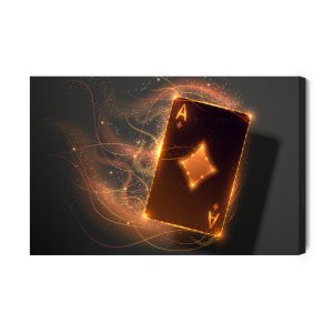 Peinture sur toile As Avec Effet De Feu – Image 2
