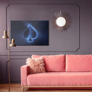 Peinture sur toile Symbole Abstrait De Pique – Image 4