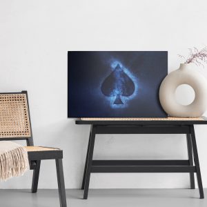 Peinture sur toile Symbole Abstrait De Pique – Image 6