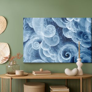 Peinture sur toile Vagues Agitées Abstraites – Image 5