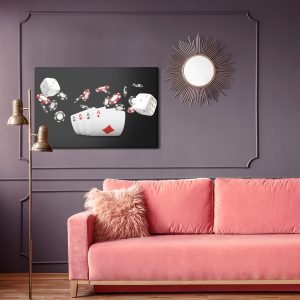 Peinture sur toile As Avec Jetons – Image 4