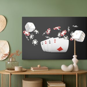 Peinture sur toile As Avec Jetons – Image 5