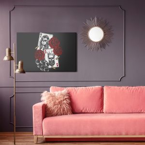 Peinture sur toile Cartes De La Mort – Image 4