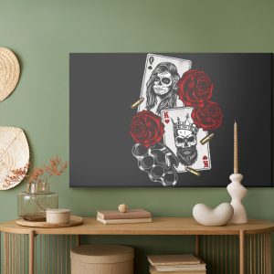 Peinture sur toile Cartes De La Mort – Image 5