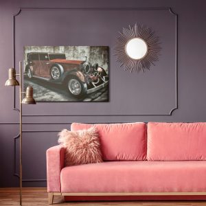 Peinture sur toile Véhicule Ancien – Image 4