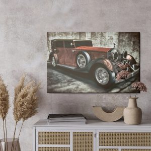 Peinture sur toile Véhicule Ancien – Image 3