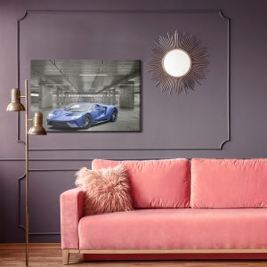 Peinture sur toile Voiture De Sport Dans Le Garage – Image 4