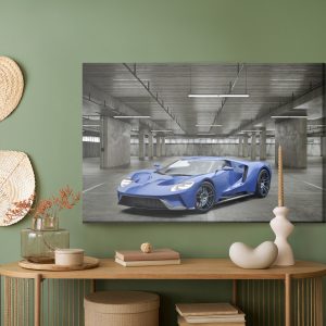 Peinture sur toile Voiture De Sport Dans Le Garage – Image 5