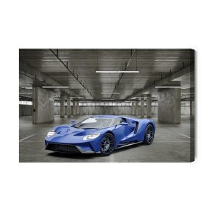 Peinture sur toile Voiture De Sport Dans Le Garage – Image 2