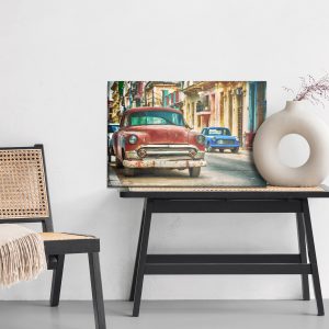 Peinture sur toile De Vieilles Voitures Américaines – Image 6