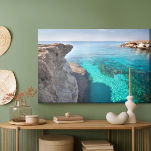 Peinture sur toile Falaises À L'eau Claire – Image 5