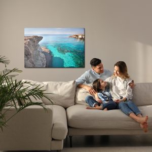 Peinture sur toile Falaises À L'eau Claire – Image 7