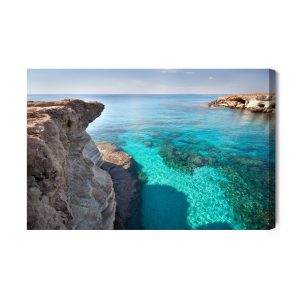 Peinture sur toile Falaises À L'eau Claire – Image 2