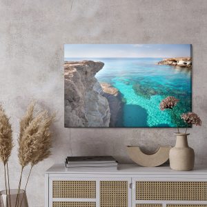 Peinture sur toile Falaises À L'eau Claire – Image 3