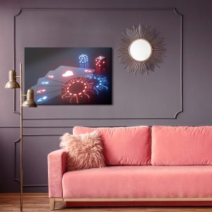Peinture sur toile Jeu De Néon – Image 4