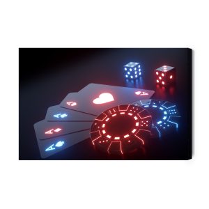 Peinture sur toile Jeu De Néon – Image 2