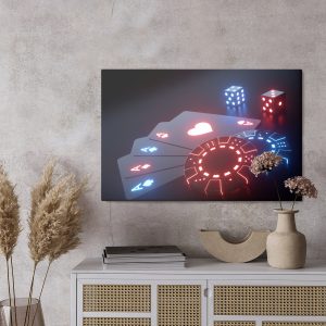 Peinture sur toile Jeu De Néon – Image 3