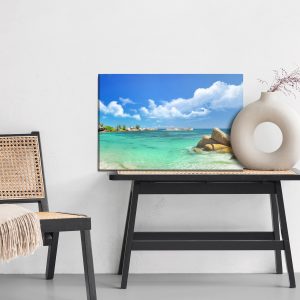 Peinture sur toile Plage Aux Seychelles – Image 6