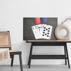 Peinture sur toile Poker Et Jetons – Image 6