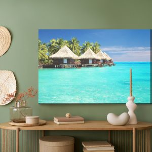 Peinture sur toile Chalets En Bord De Mer – Image 5
