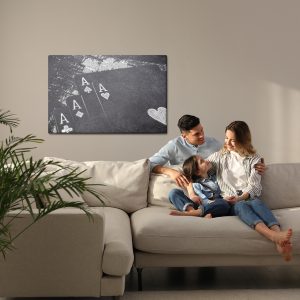 Peinture sur toile Cartes À Jouer Tirées – Image 7