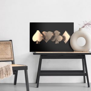 Peinture sur toile Symboles De Carte 3D – Image 6