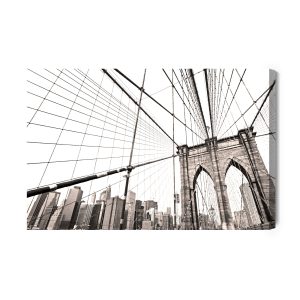 Peinture sur toile Pont De Brooklyn, New York – Image 2