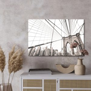 Peinture sur toile Pont De Brooklyn, New York – Image 3