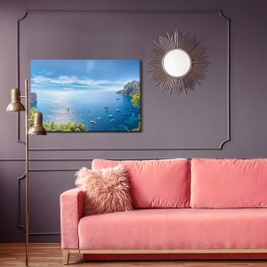 Peinture sur toile Yachts Au Bord De La Mer – Image 4