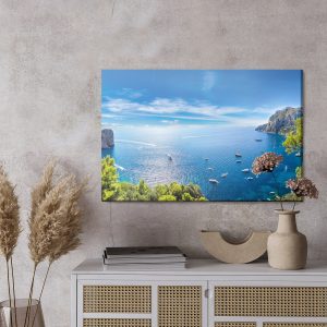 Peinture sur toile Yachts Au Bord De La Mer – Image 3