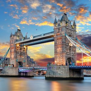 Peinture sur toile Pont Tower Bridge À Londres – Image 1