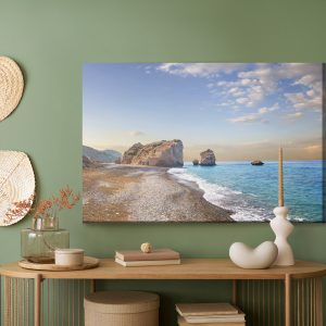 Peinture sur toile Rochers Au Bord De La Mer – Image 5