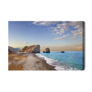 Peinture sur toile Rochers Au Bord De La Mer – Image 2