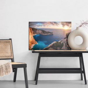Peinture sur toile Coucher De Soleil En Grèce – Image 6