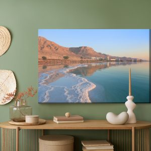 Peinture sur toile Paysage De Montagne Au Bord De La Mer – Image 5