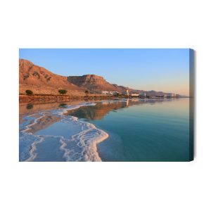 Peinture sur toile Paysage De Montagne Au Bord De La Mer – Image 2