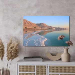 Peinture sur toile Paysage De Montagne Au Bord De La Mer – Image 3