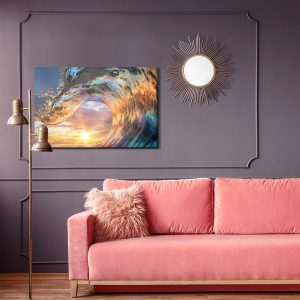 Peinture sur toile Vague De La Mer – Image 4