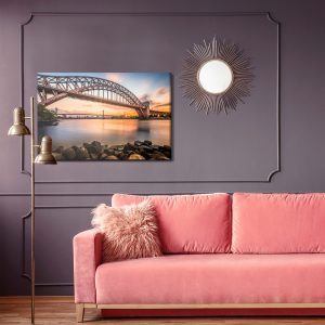 Peinture sur toile Pont Hell Gate, New York – Image 4