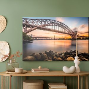 Peinture sur toile Pont Hell Gate, New York – Image 5