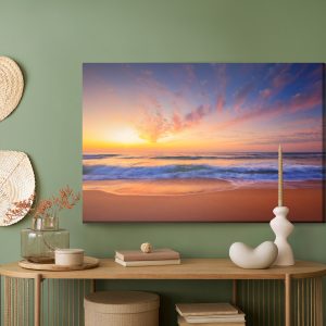Peinture sur toile Nuages ​​Au Bord De La Mer – Image 5