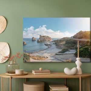 Peinture sur toile Bord De Mer De Chypre – Image 5