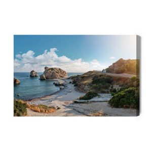 Peinture sur toile Bord De Mer De Chypre – Image 2