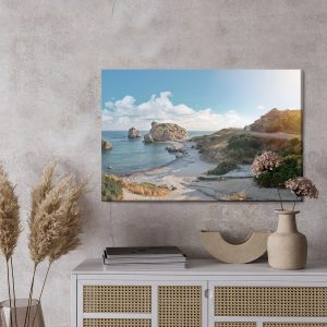 Peinture sur toile Bord De Mer De Chypre – Image 3