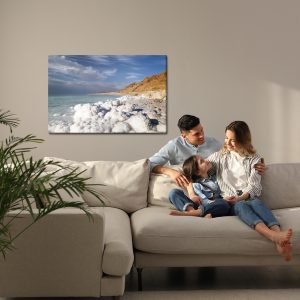 Peinture sur toile Vue Depuis La Mer Morte – Image 7