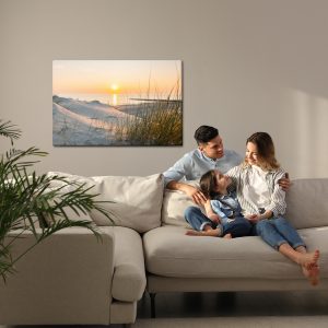 Peinture sur toile Coucher De Soleil Sur La Mer Baltique – Image 7