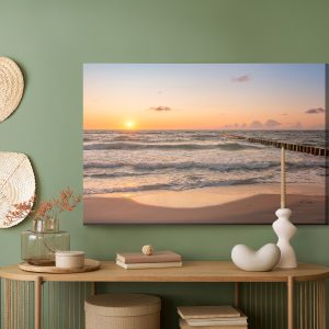 Peinture sur toile Marée Basse Sur La Mer Baltique – Image 5