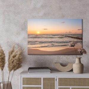 Peinture sur toile Marée Basse Sur La Mer Baltique – Image 3
