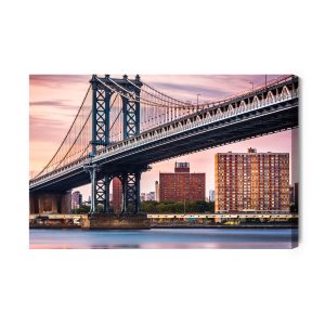 Peinture sur toile Pont De Manhattan À Londres – Image 2